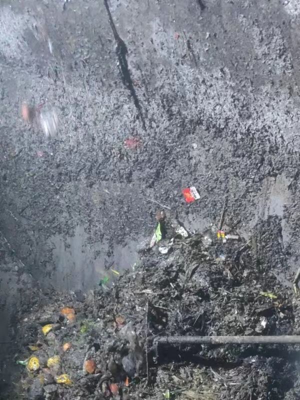 青原污水池清理